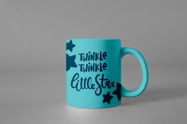 Free Mug Mockup With Quote Psd