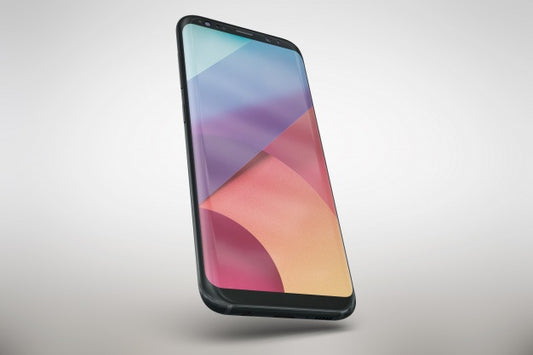 Free Multicolor Smartphone Mock Up Psd