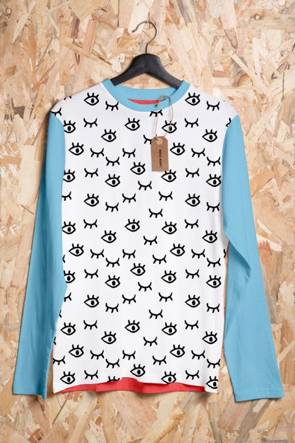 Free Multicolored Shirt Concept Mock-Up Psd