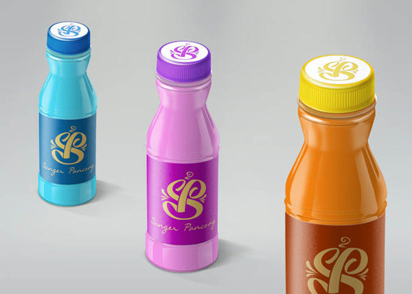 Free Multipurpose Plastic Bottle Mockup