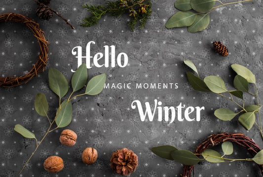 Free Natural Decoration With Copy Space Psd