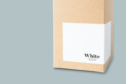 Free Natural Paper Box Packaging Mockup Psd