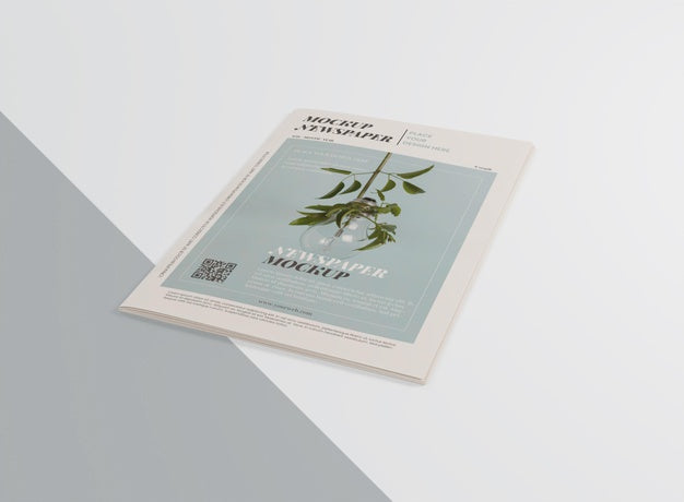 Free Newspaper Mock-Up Psd