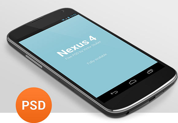 Free Nexus 4 Mockup