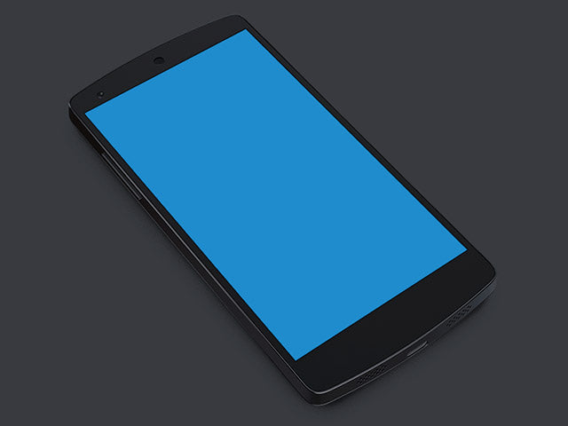 Free Nexus 5 Psd Mockup #3