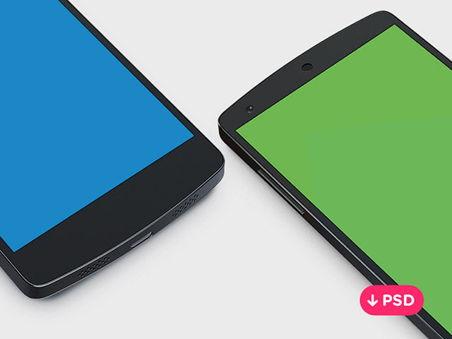 Free Nexus 5 Psd Template