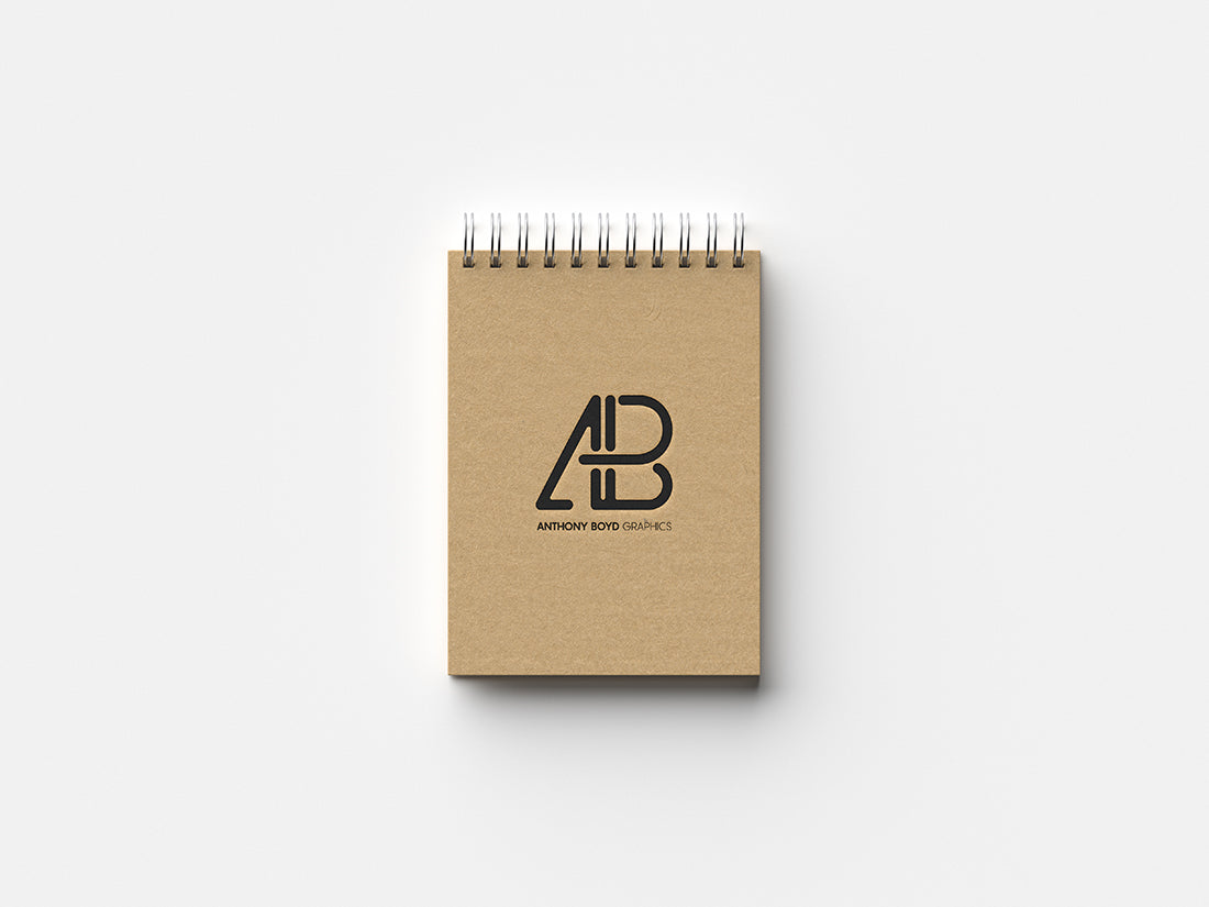 Free Notebook Mockup