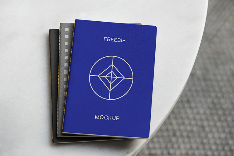 Free Notebook Psd Mockup