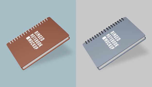 Free Notebook Set Mockup Psd