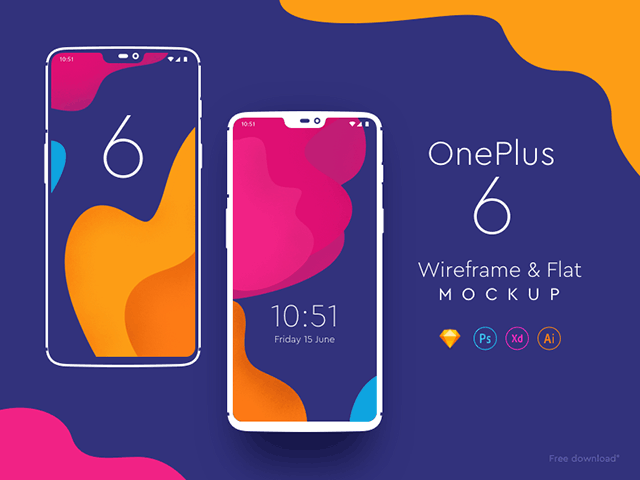 Free One Plus 6 Mockups