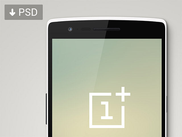 Free Oneplus One Psd Mockup