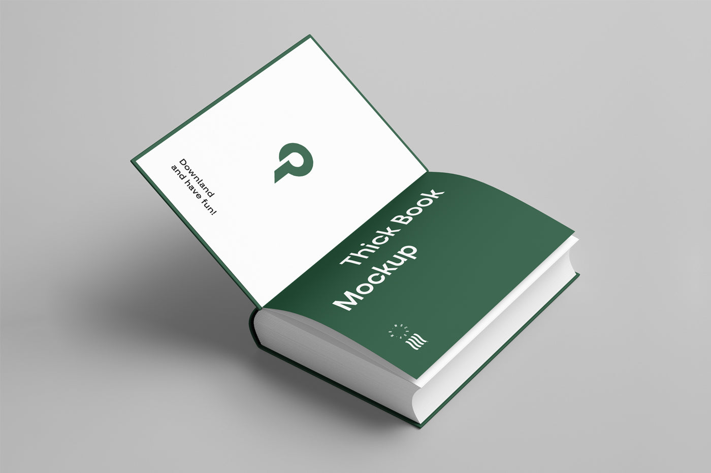 Free Open Book Mockup