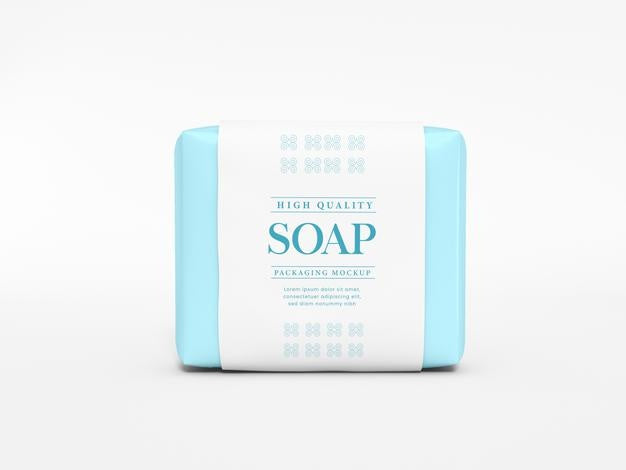 Free Organic Soap Bar Packaging Mockup Psd