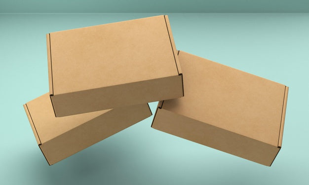 Free Packaging Box Mock-Up Psd