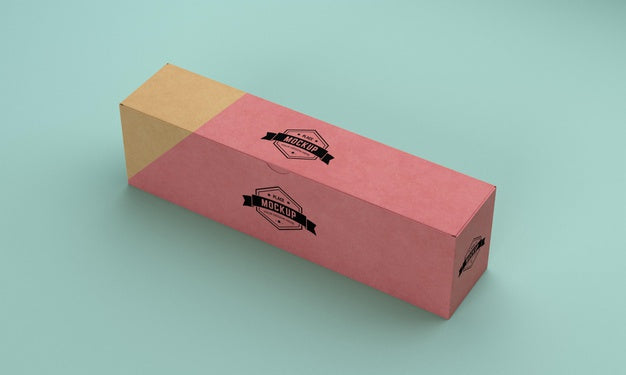 Free Packaging Box Mock-Up Psd