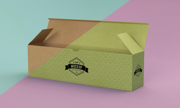 Free Packaging Box Mock-Up Psd