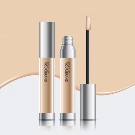 Free Packaging Cosmetic Concealer Mock Up Psd