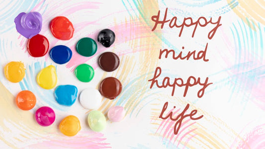 Free Paint Concept Watercolor Mock-Up Psd