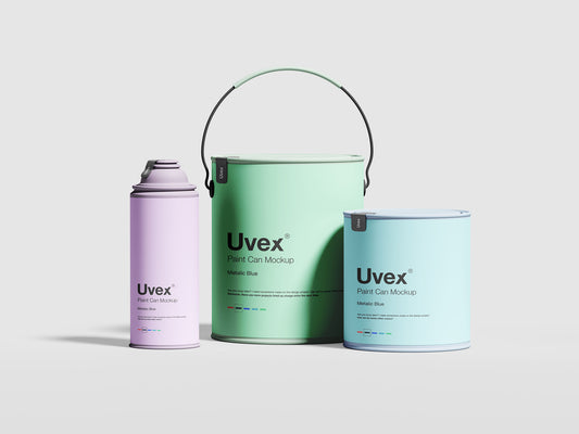 Free Paint Packaging Mockup