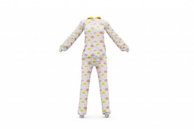 Free Pajamas Mock-Up Isolated Psd