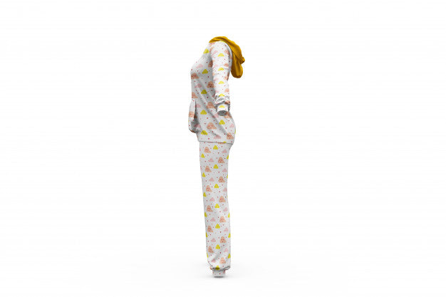 Free Pajamas Mock-Up Isolated Psd