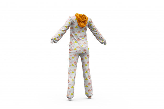 Free Pajamas Mock-Up Isolated Psd