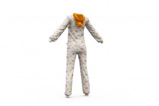 Free Pajamas Mock-Up Isolated Psd