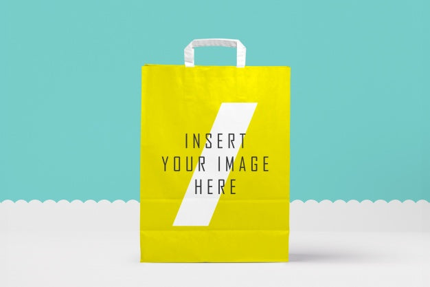 Free Paper Bag Mock Up Psd