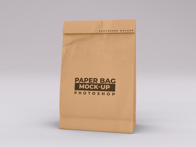 Free Paper Bag Mockup Psd