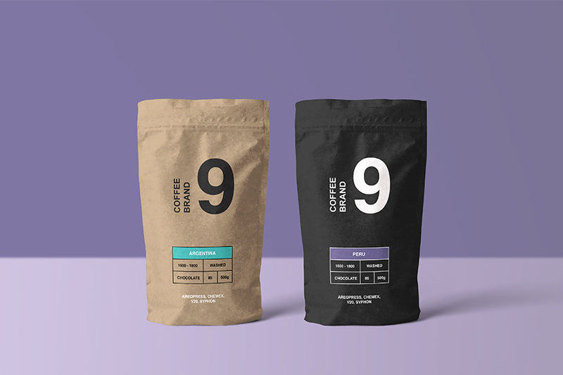 Free Paper Coffee Bag Mockup