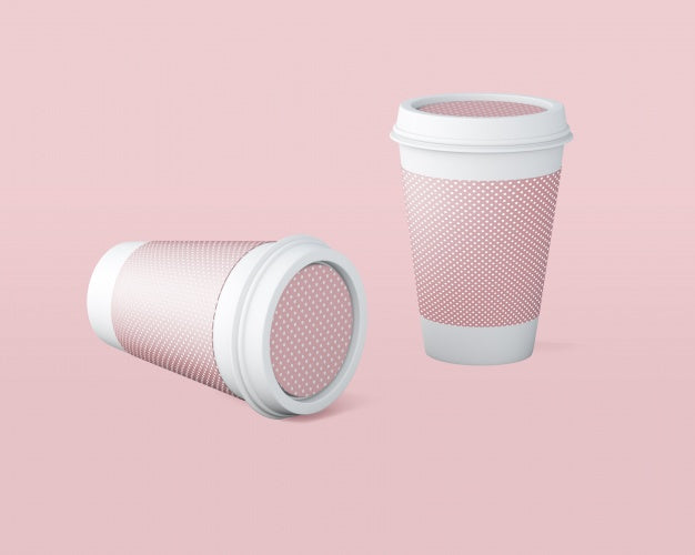 Free Paper Coffee Cup Mockup Psd