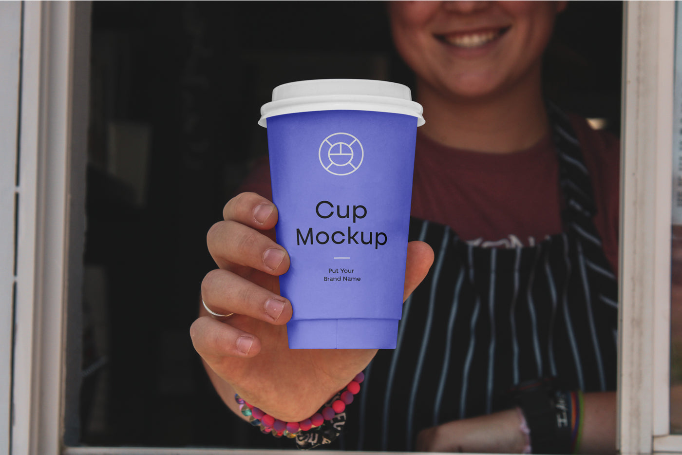 Free Paper Coffee Cup Mockup