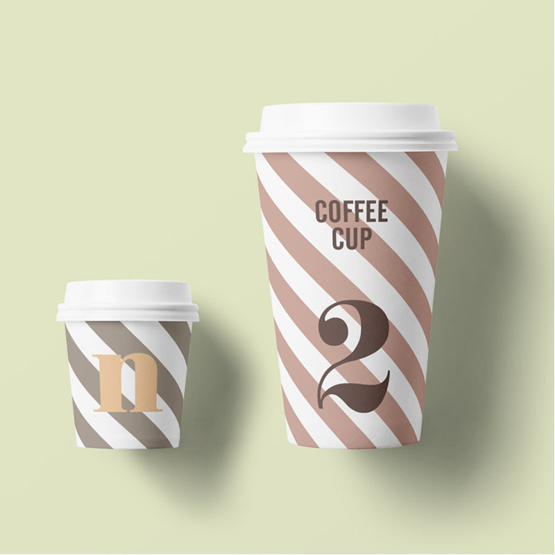 Free Paper Cup Mockup