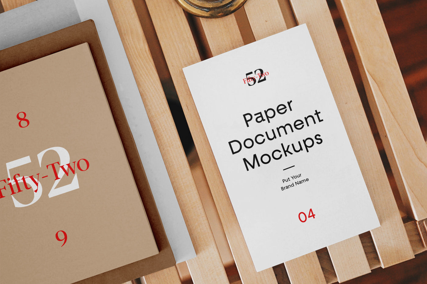 Free Paper Document Mockups