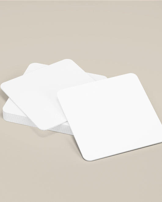 Free Paper Drink Coaster – 2 Psd Mockups