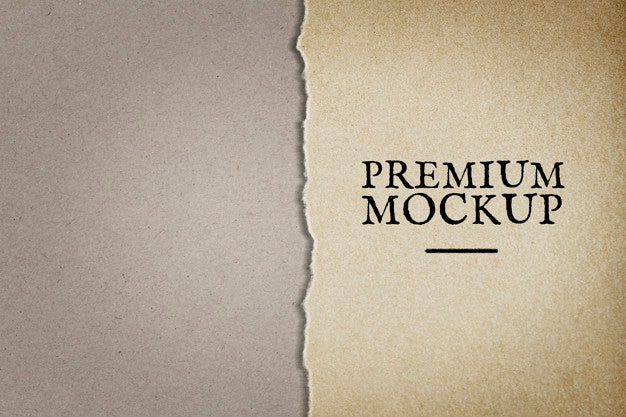 Free Paper Mockup Design Background Psd