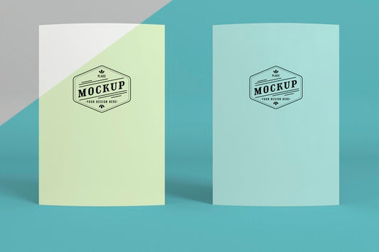 Free Paper Pop Concept Mock-Up Psd