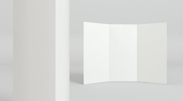 Free Paper Pop Concept Mock-Up Psd