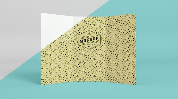 Free Paper Pop Concept Mock-Up Psd