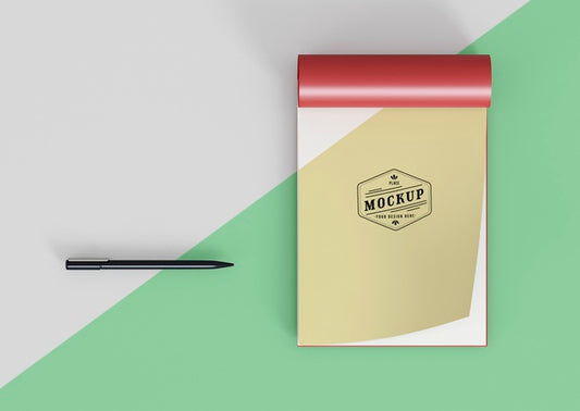 Free Paper Pop Concept Mock-Up Psd