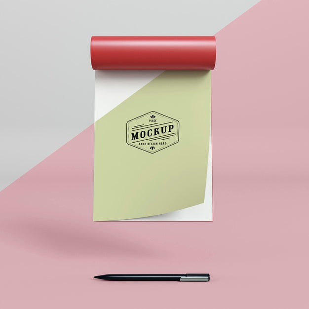 Free Paper Pop Concept Mock-Up Psd