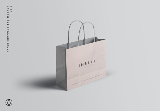 Free Paper Shopping Bag Mockup (Psd)