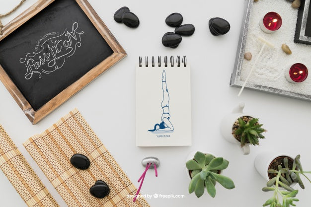 Free Peaceful Yoga Decoration Psd