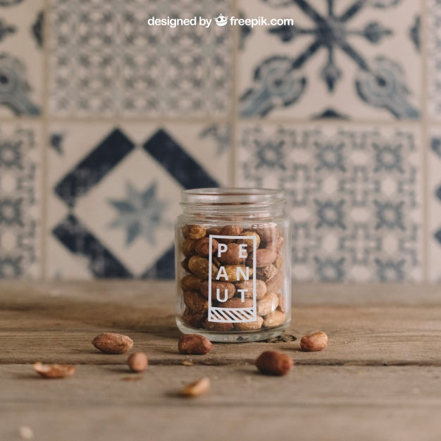 Free Peanut Mockup Psd