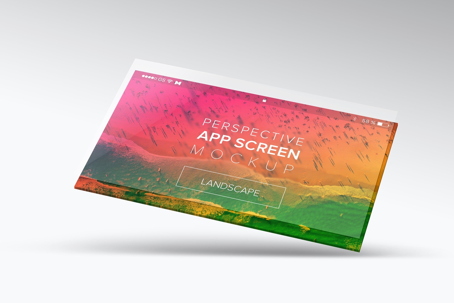 Free Perspective App Screen Mockup 04