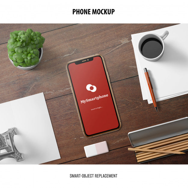 Free Phone Screen Mockup Psd