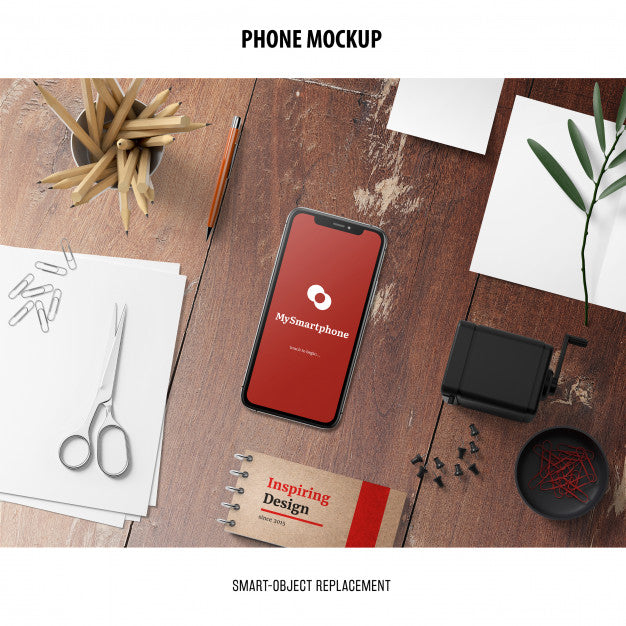 Free Phone Screen Mockup Psd