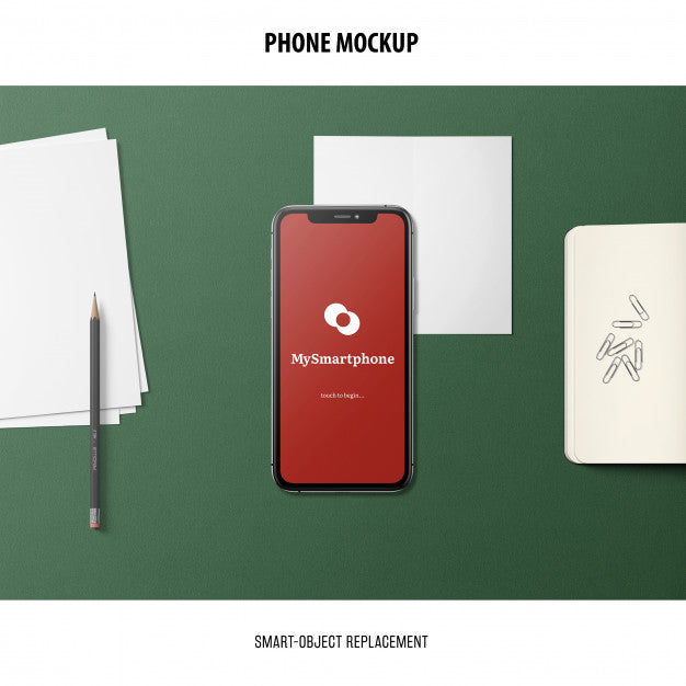 Free Phone Screen Mockup Psd