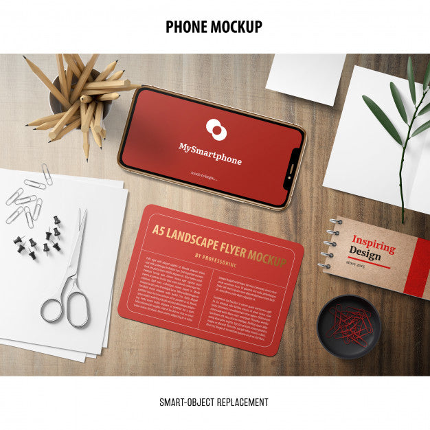 Free Phone Screen Mockup Psd