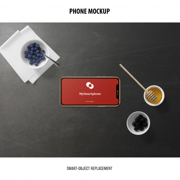 Free Phone Screen Mockup Psd